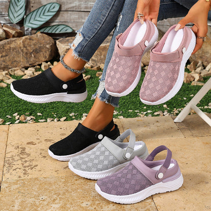Women’s Casual Breathable Mesh Slippers Shoes