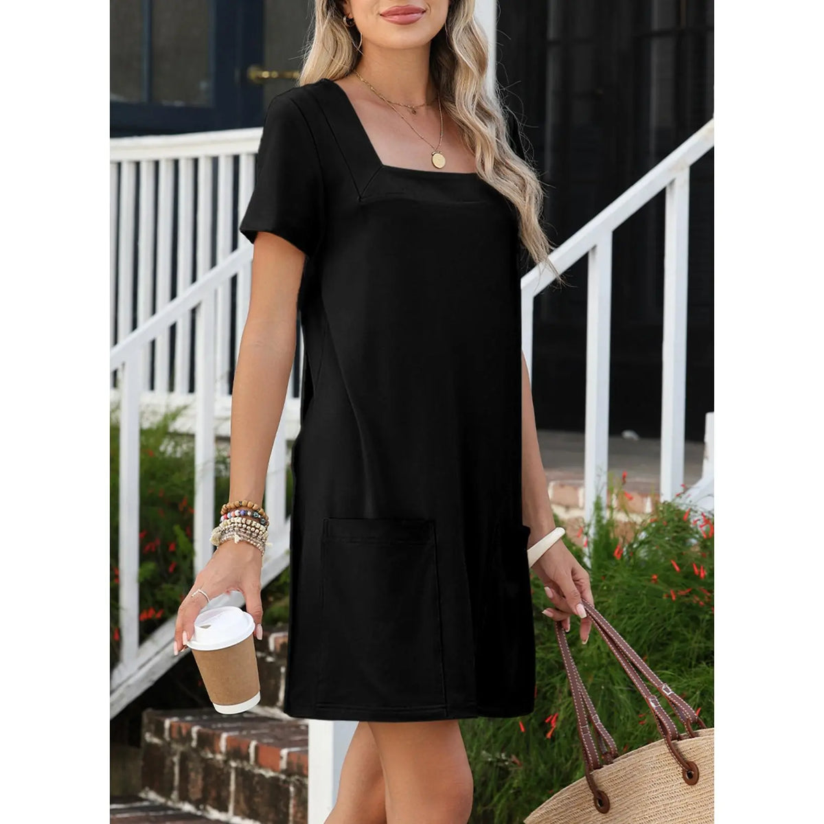 Women's Casual Align Mini Dress