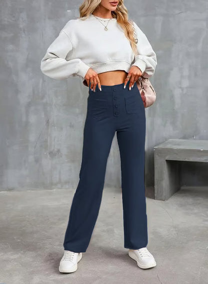 🔥Last Day 49% Off🔥-Women's Casual High Waist Stretch Pants