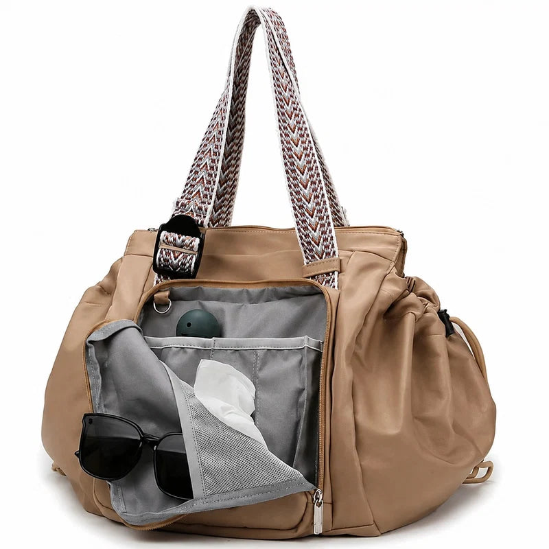Multi-Pocket Water-Resistant Everyday Tote & Travel Bag