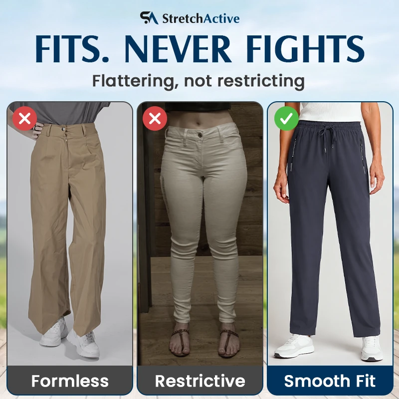 Women's Ultra Soft Stretch EveryWear Pants