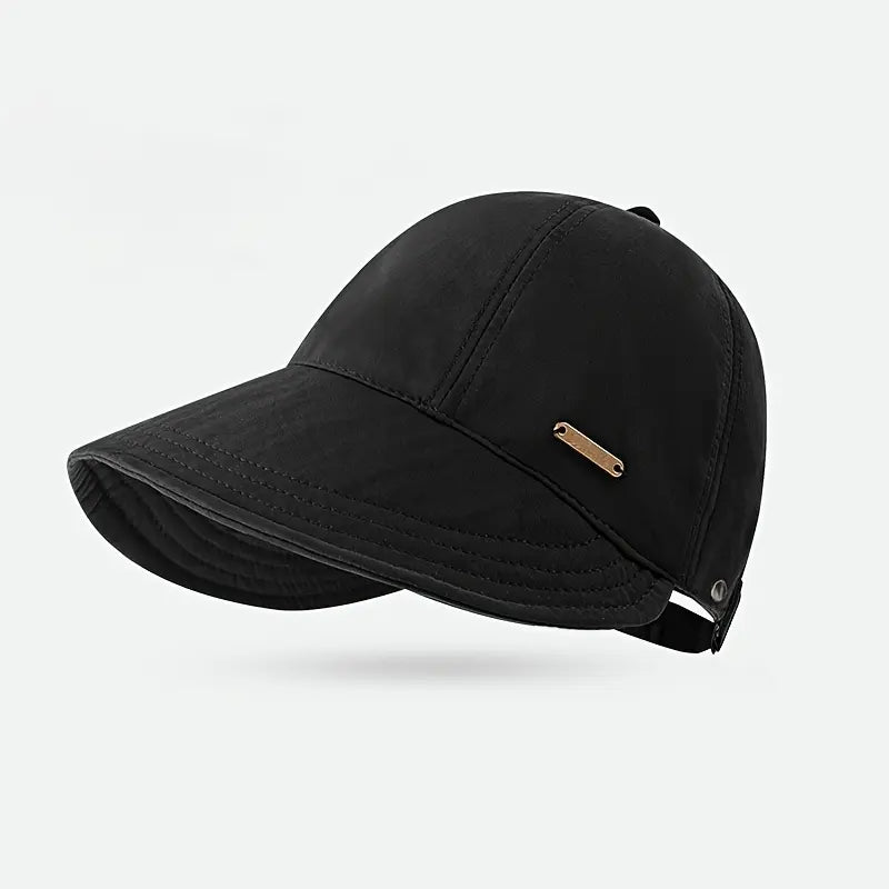 Women's Wide Brim Sun Visor Hat - UPF 50+