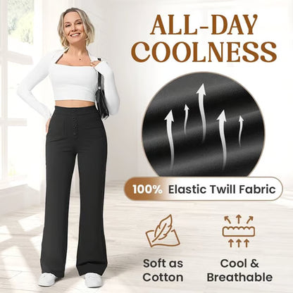 🔥Last Day 49% Off🔥-Women's Casual High Waist Stretch Pants