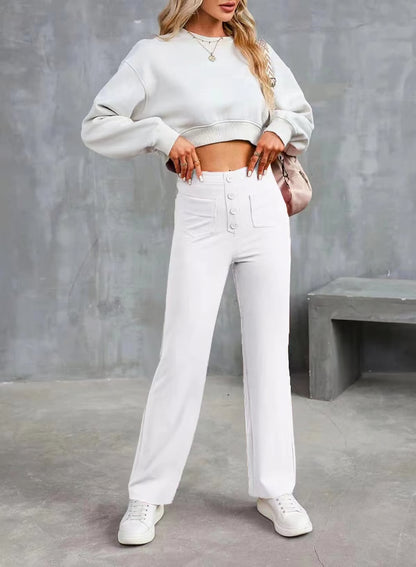🔥Last Day 49% Off🔥-Women's Casual High Waist Stretch Pants