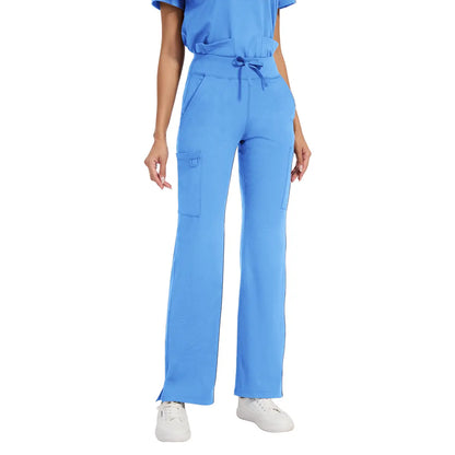 High Rise Yoga Scrub Pants Women