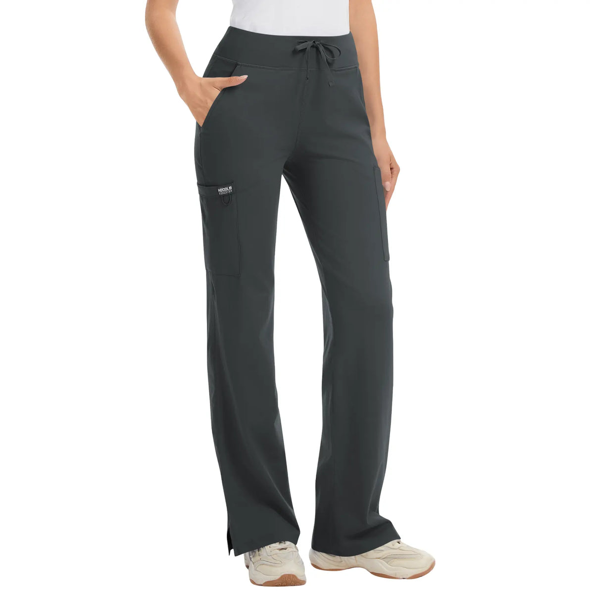 High Rise Yoga Scrub Pants Women
