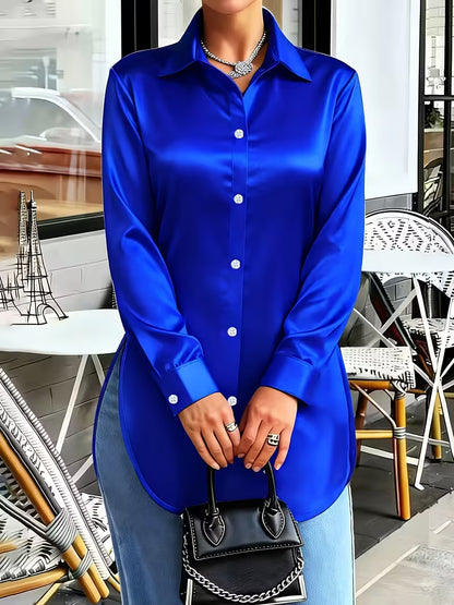 Elegant Collar Women's Blouse