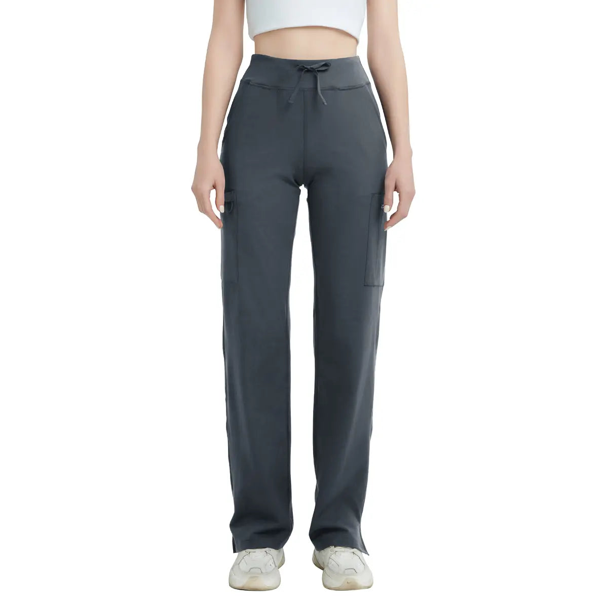 High Rise Yoga Scrub Pants Women