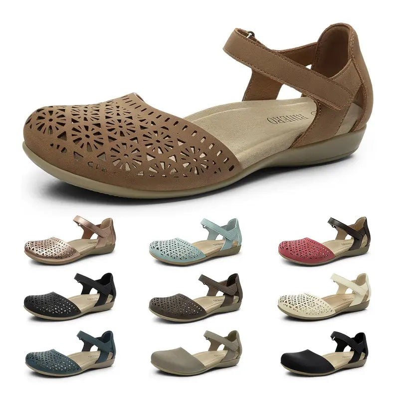 Orthopedic Closed-Toe Flat Shoes