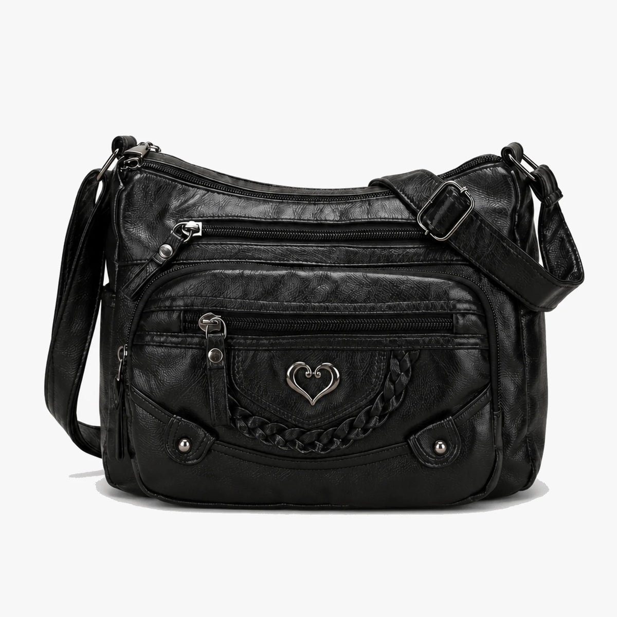 Multi-Pocket Crossbody Bag for Everyday Carry