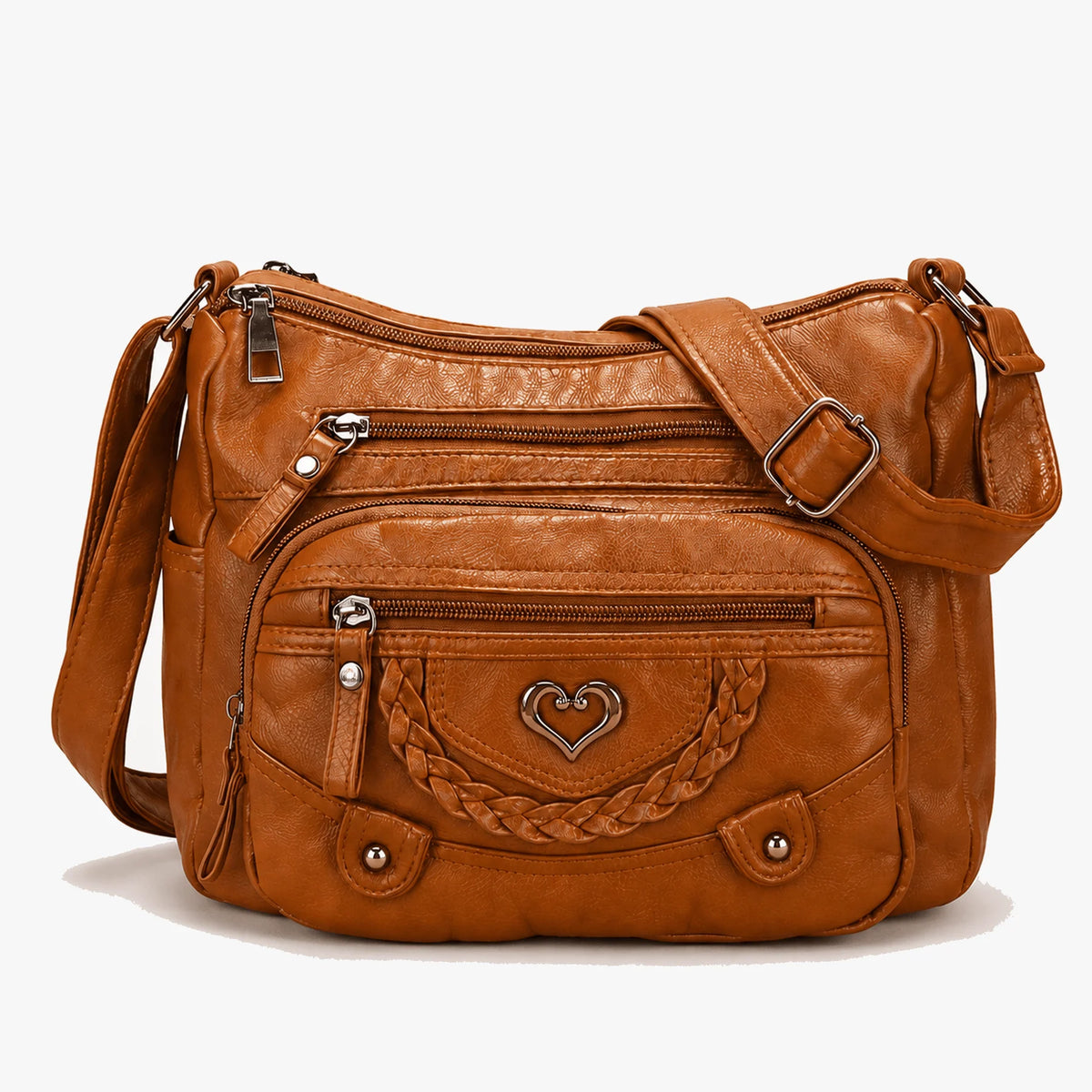 Multi-Pocket Crossbody Bag for Everyday Carry