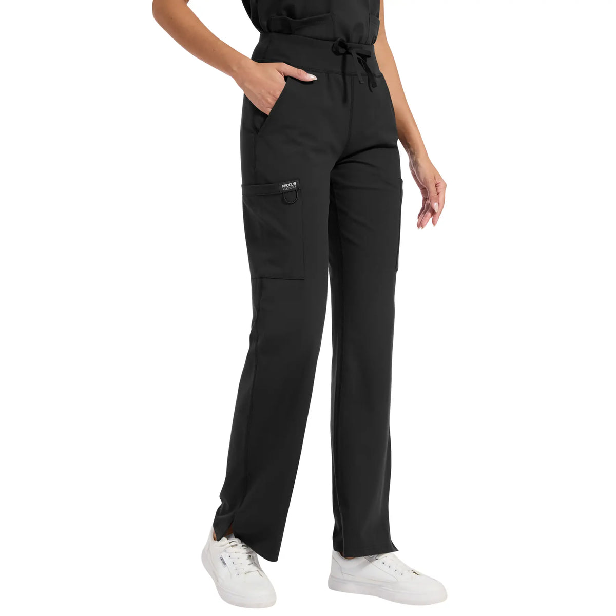 High Rise Yoga Scrub Pants Women