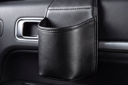 🚗🧺Clip-On PU Leather Car Cup Holder & Organizer