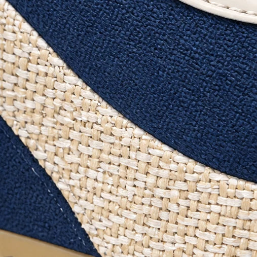 Cushioned Peep-Toe Wedge Sandals