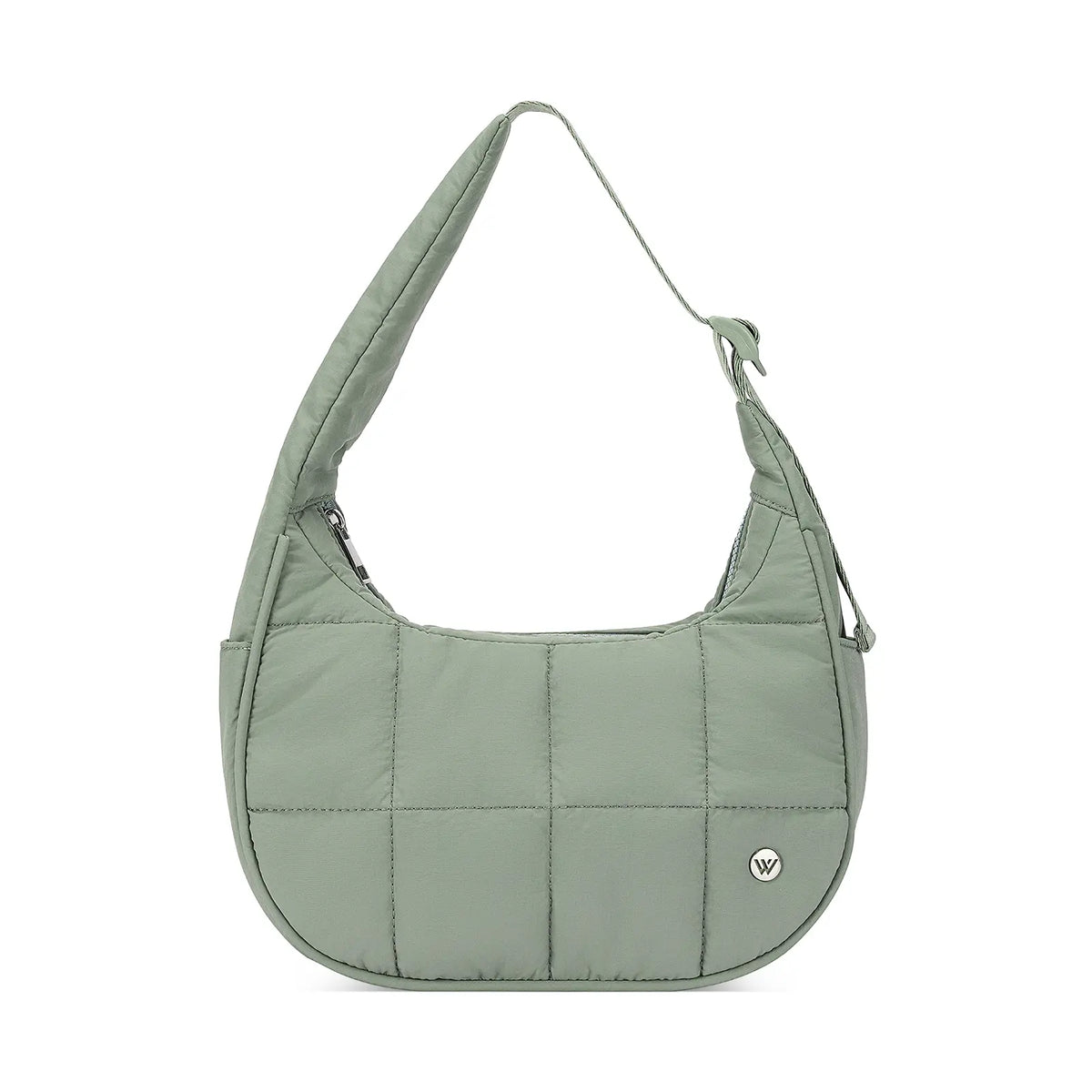 Women's Crescent Puffy Crossbody Bag