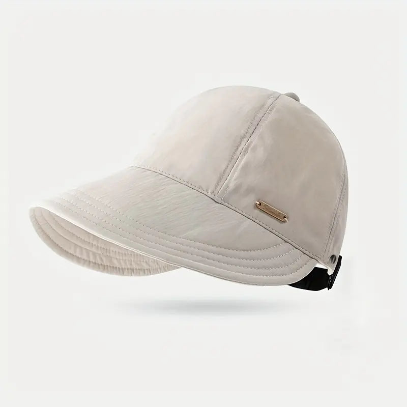 Women's Wide Brim Sun Visor Hat - UPF 50+