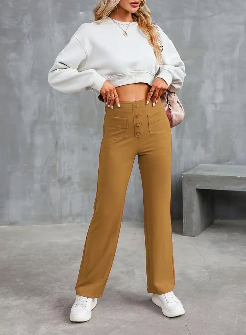 🔥Last Day 49% Off🔥-Women's Casual High Waist Stretch Pants