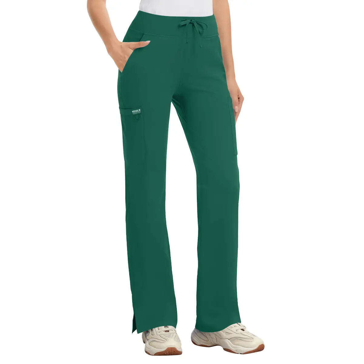 High Rise Yoga Scrub Pants Women