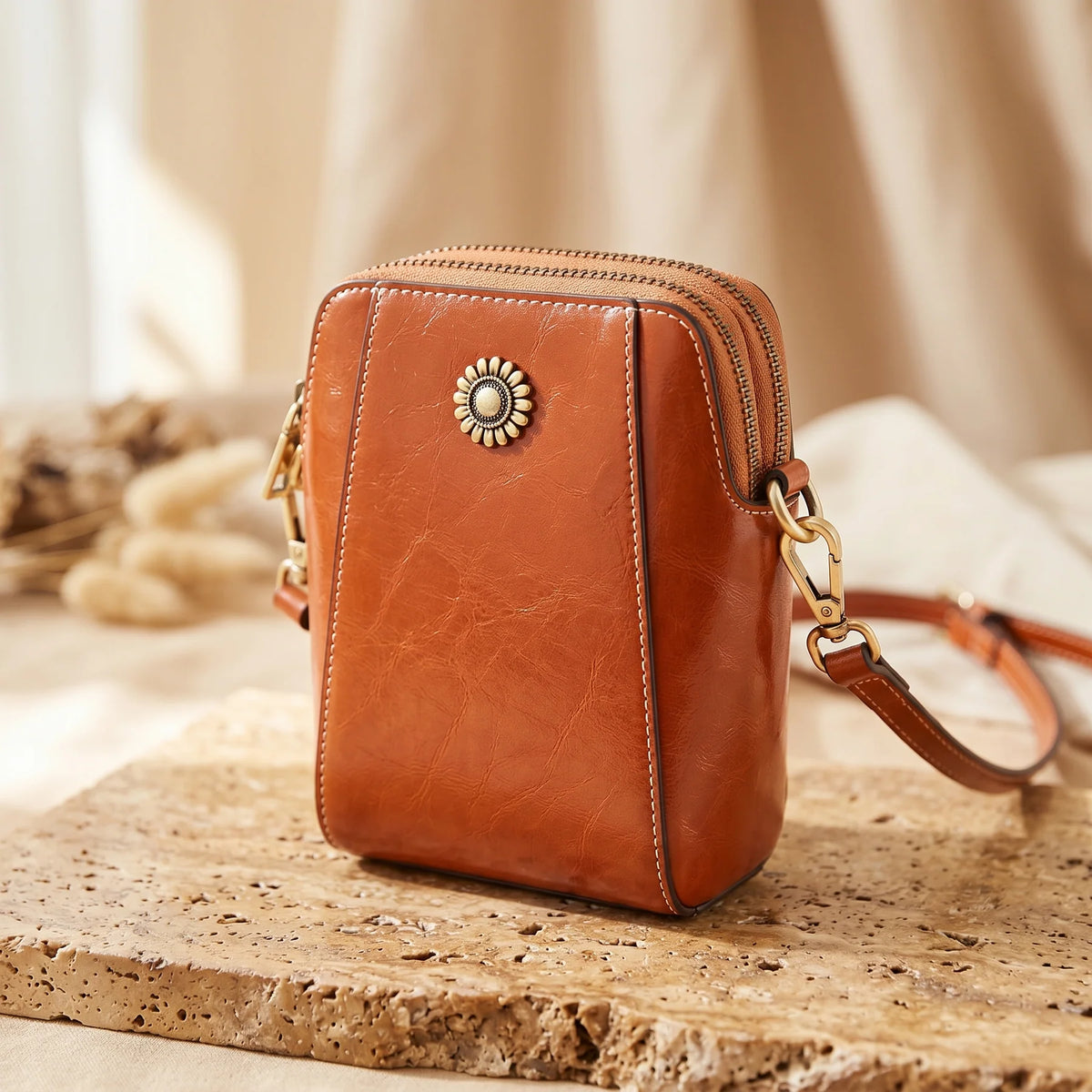 Time-Limited Offer: Women PU Leather Crossbody Phone Bag