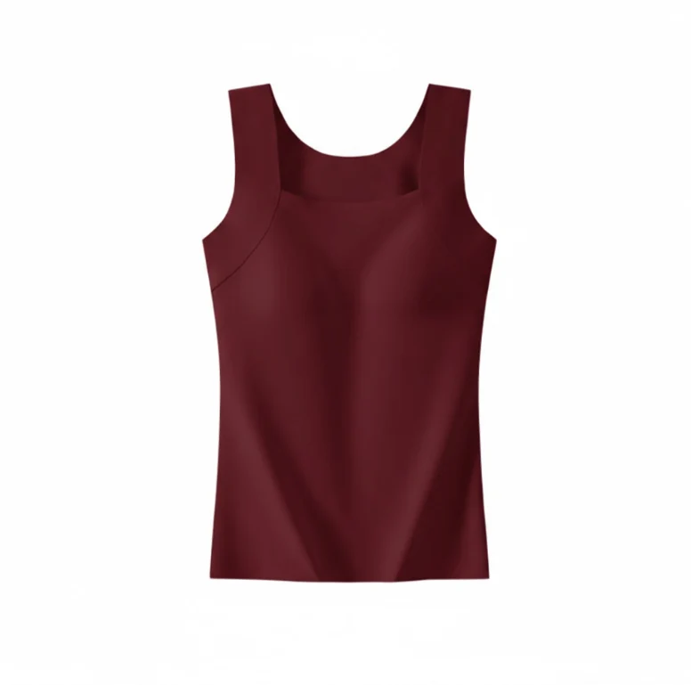 Whisper-Soft Seamless Bra 2-in-1 Camisole Band-Free Bra Tank