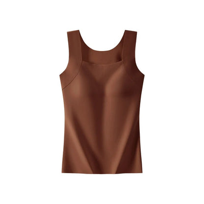 Whisper-Soft Seamless Bra 2-in-1 Camisole Band-Free Bra Tank