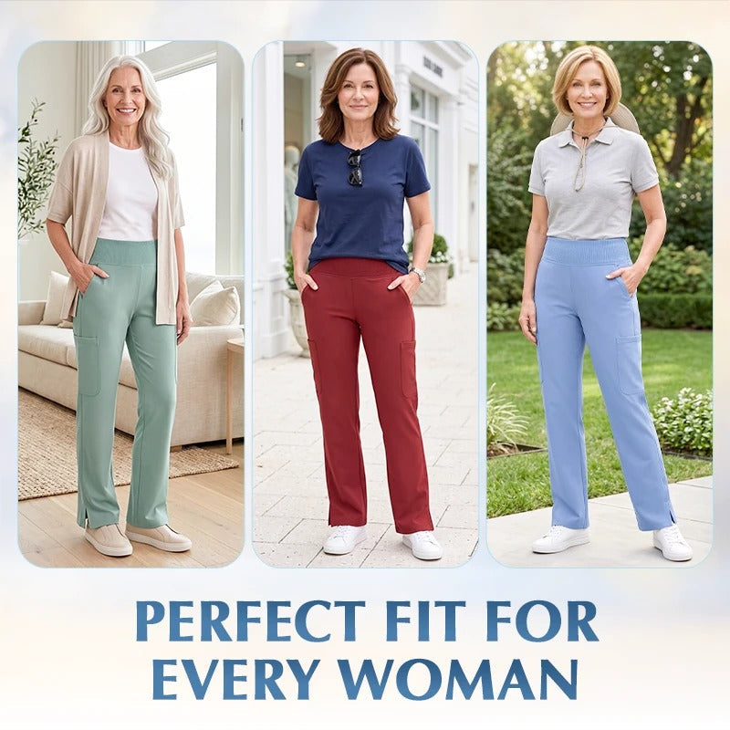 Women's Tummy-control Ultra Stretch Scrub Pants
