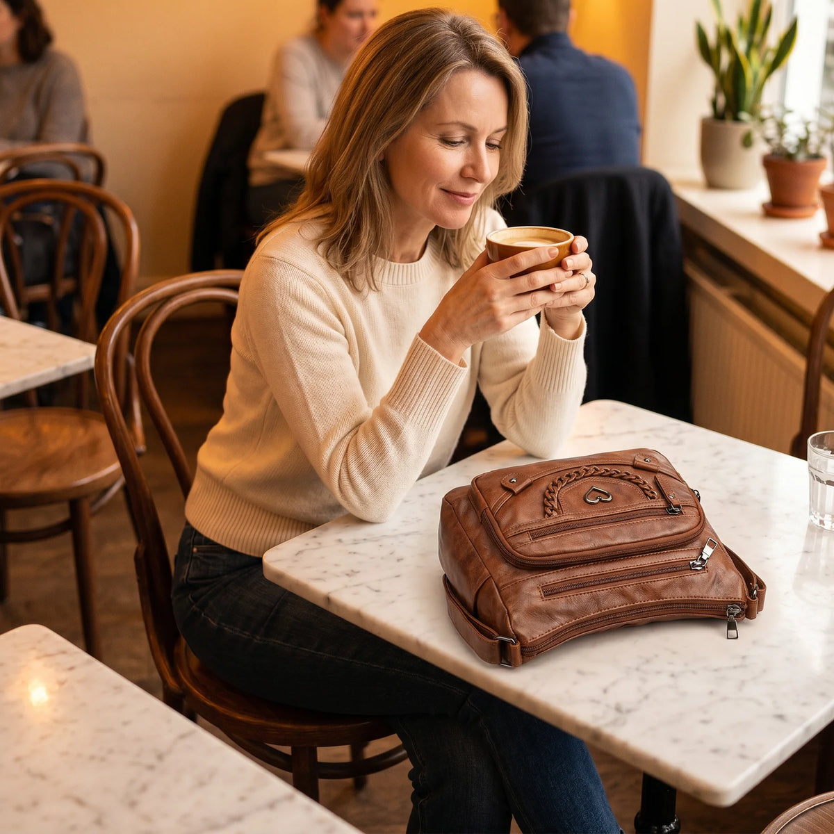 Multi-Pocket Crossbody Bag for Everyday Carry