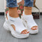 Women's Thick-Sole Fly-Woven Casual Sandals