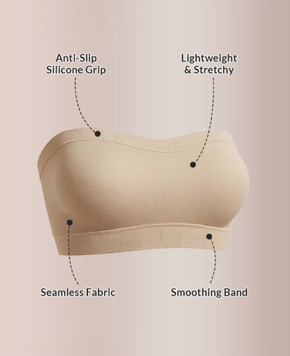 Convertible Strapless Bandeau Bra