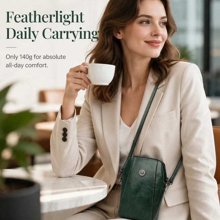 Time-Limited Offer: Women PU Leather Crossbody Phone Bag