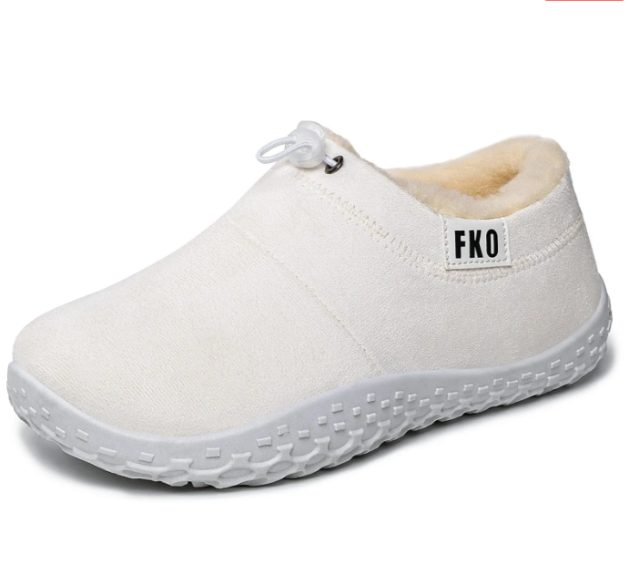 Warm, fur-lined women's mules – Warm, comfortable, and non-slip winter shoes