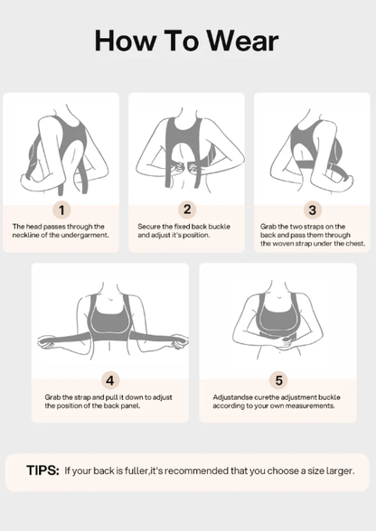 Seamless Posture Corrector Wireless Bra - Front Closure Push-Up Effect