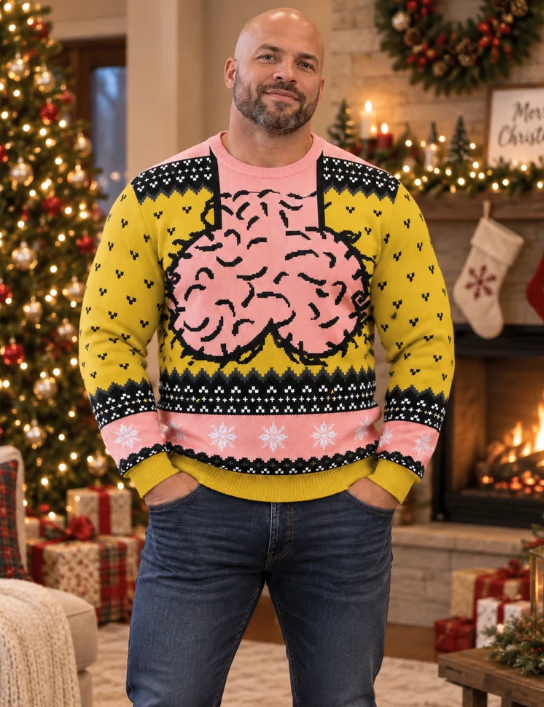 "Christmas Sweater" gift for my beloved husband