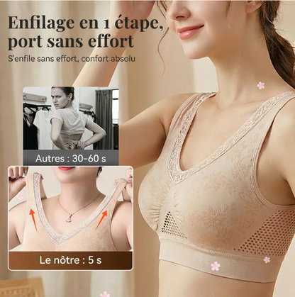 ⏳Limited-time special⏰Women's high-support lace wireless bra👙