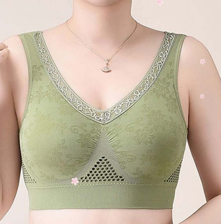 ⏳Limited-time special⏰Women's high-support lace wireless bra👙
