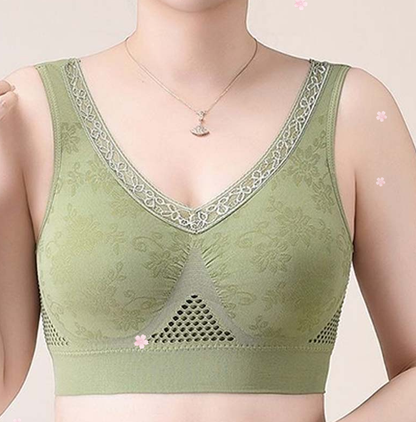 ⏳Limited-time special⏰Women's high-support lace wireless bra👙