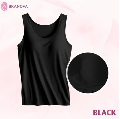 BraNova - Soft Built-In Bra Tank Top for Women