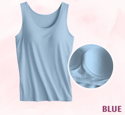 BraNova - Soft Built-In Bra Tank Top for Women