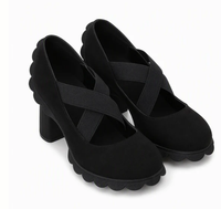 Black PU Leather