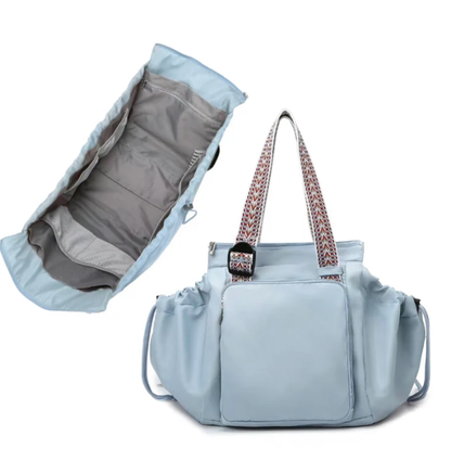 Multi-Pocket Water-Resistant Everyday Tote & Travel Bag