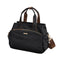 Casual Canvas Tote Bag with Pleated Side Pockets for Women