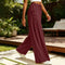 Women's Cotton Linen Wide Leg Pants